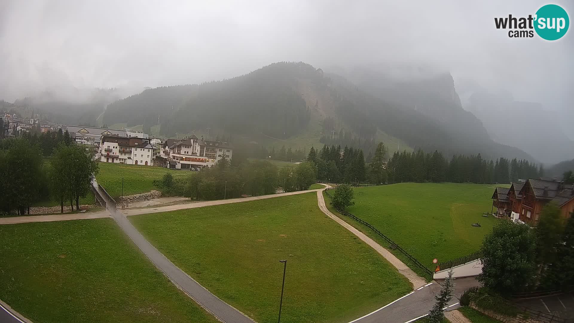 Camera en vivo Corvara | Vistas espectaculares del Grupo Sella