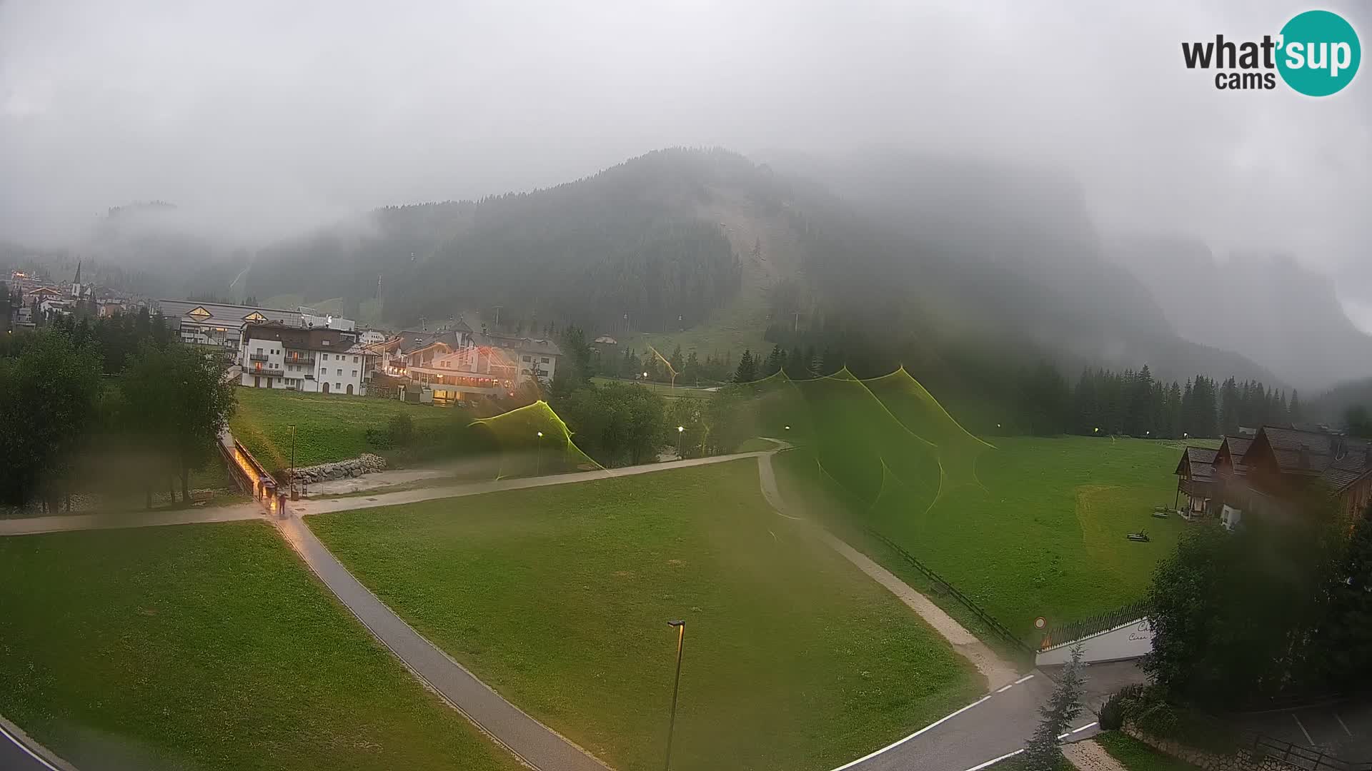 Webcam Corvara | Vista spettacolare Gruppo del Sella
