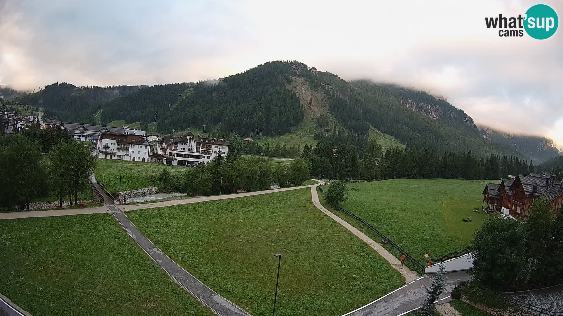 Camera en vivo Corvara | Vistas espectaculares del Grupo Sella