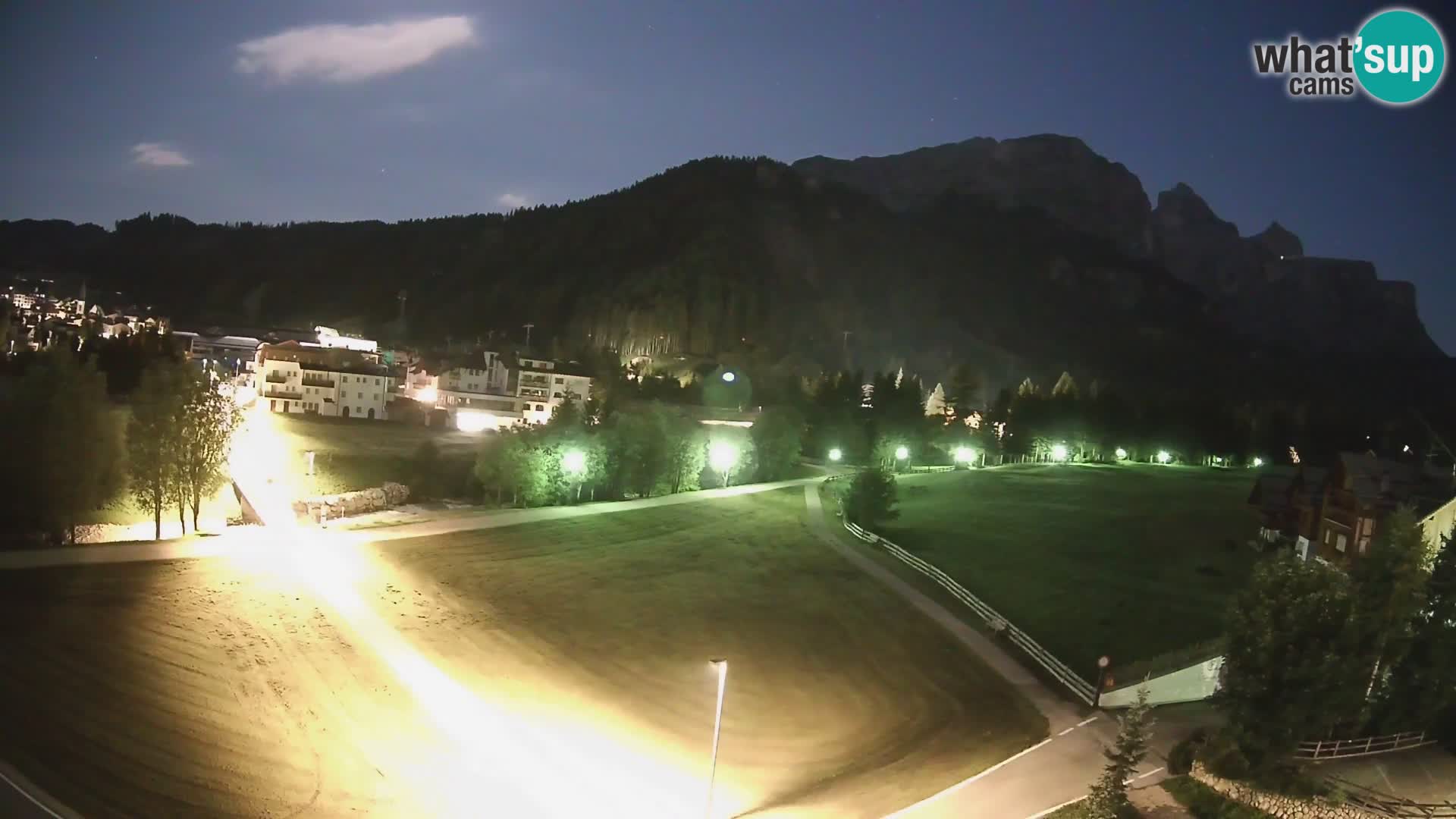 Webcam Corvara in Badia: Spectacular Views of the Sella Group
