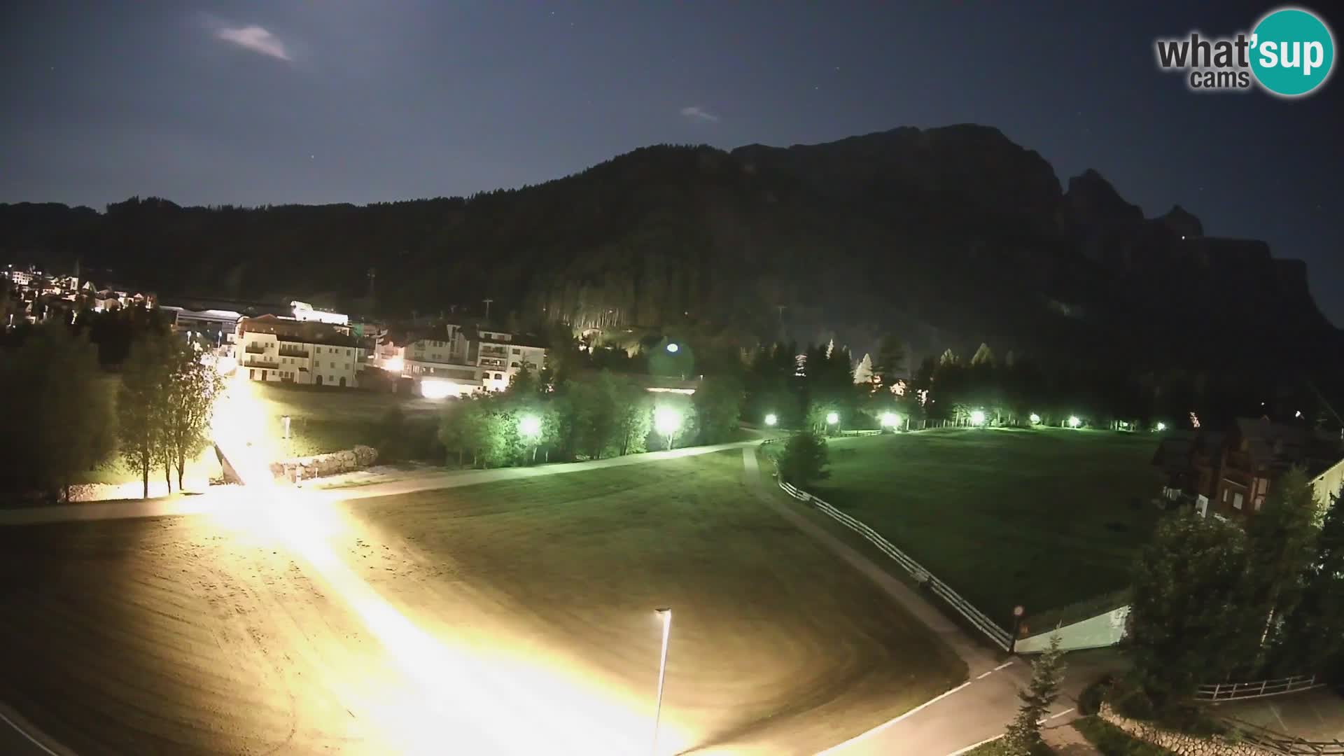 Webcam Corvara | Vista spettacolare Gruppo del Sella