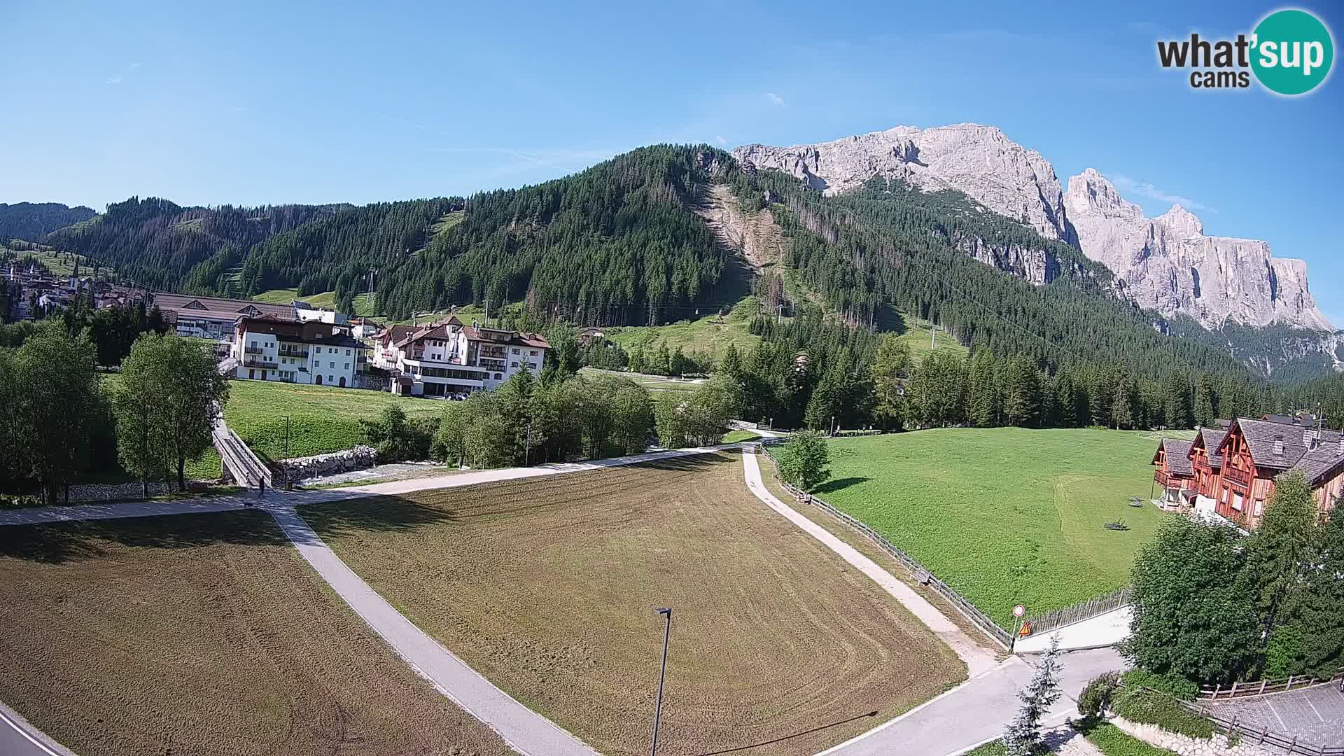 Corvara webcam | Spektakuläre Ausblicke auf die Sellagruppe