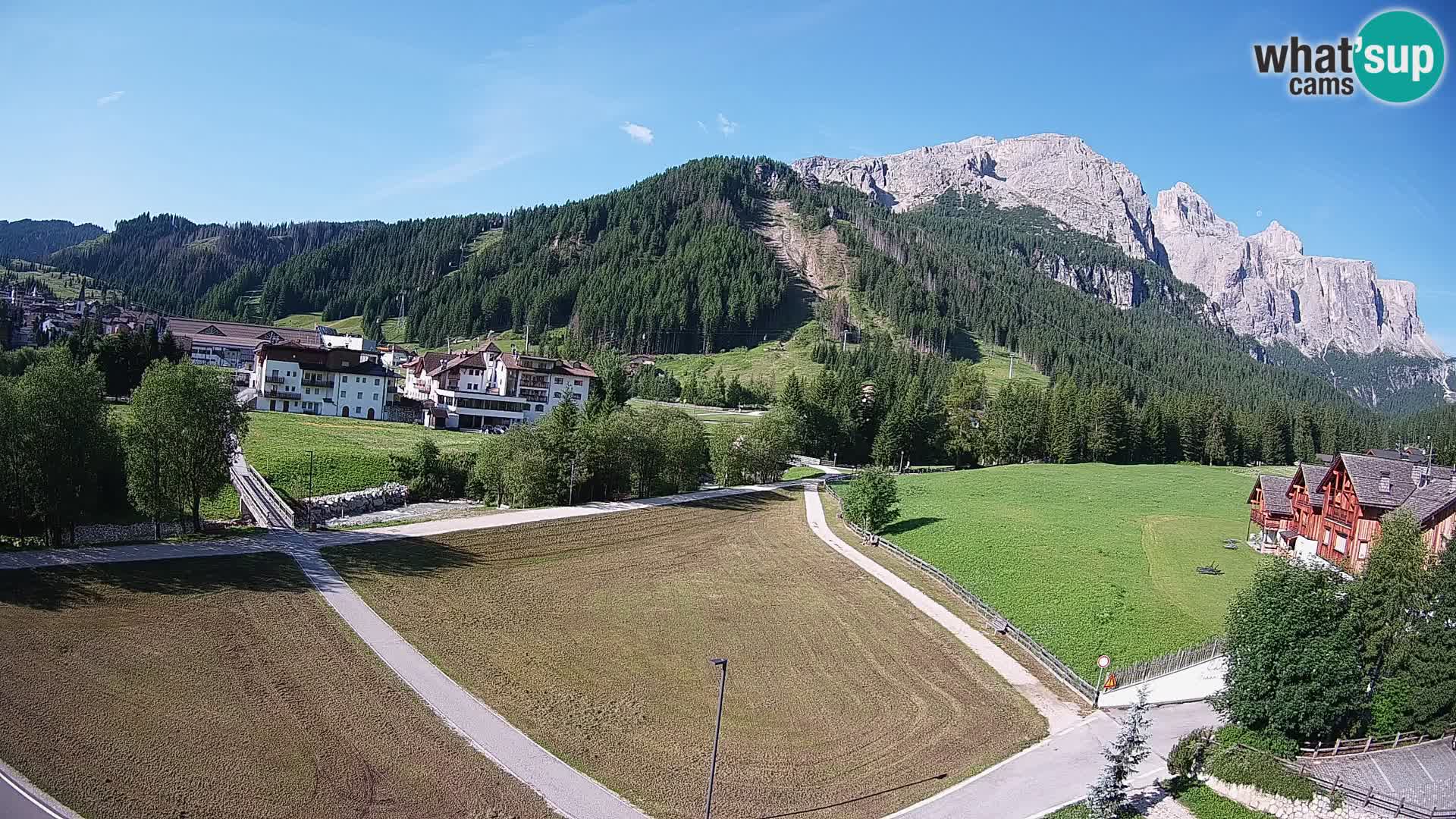Camera en vivo Corvara | Vistas espectaculares del Grupo Sella