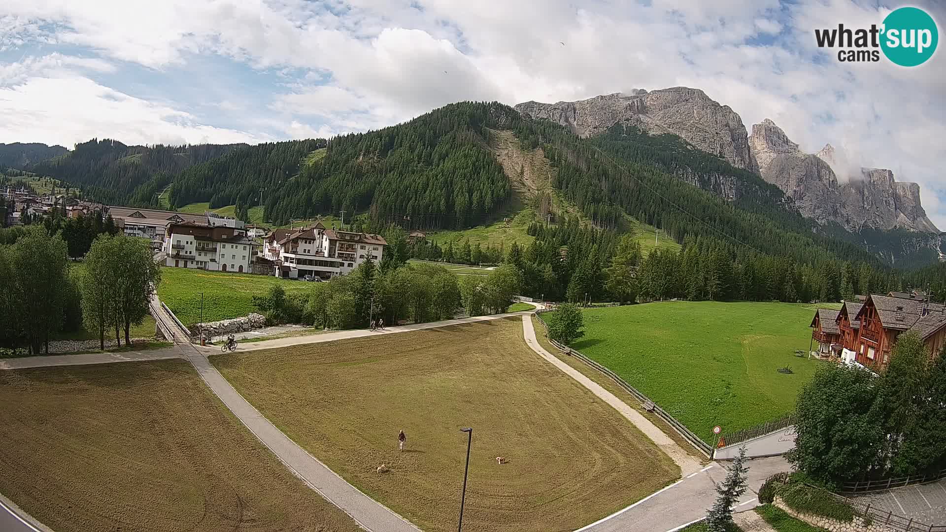 Camera en vivo Corvara | Vistas espectaculares del Grupo Sella