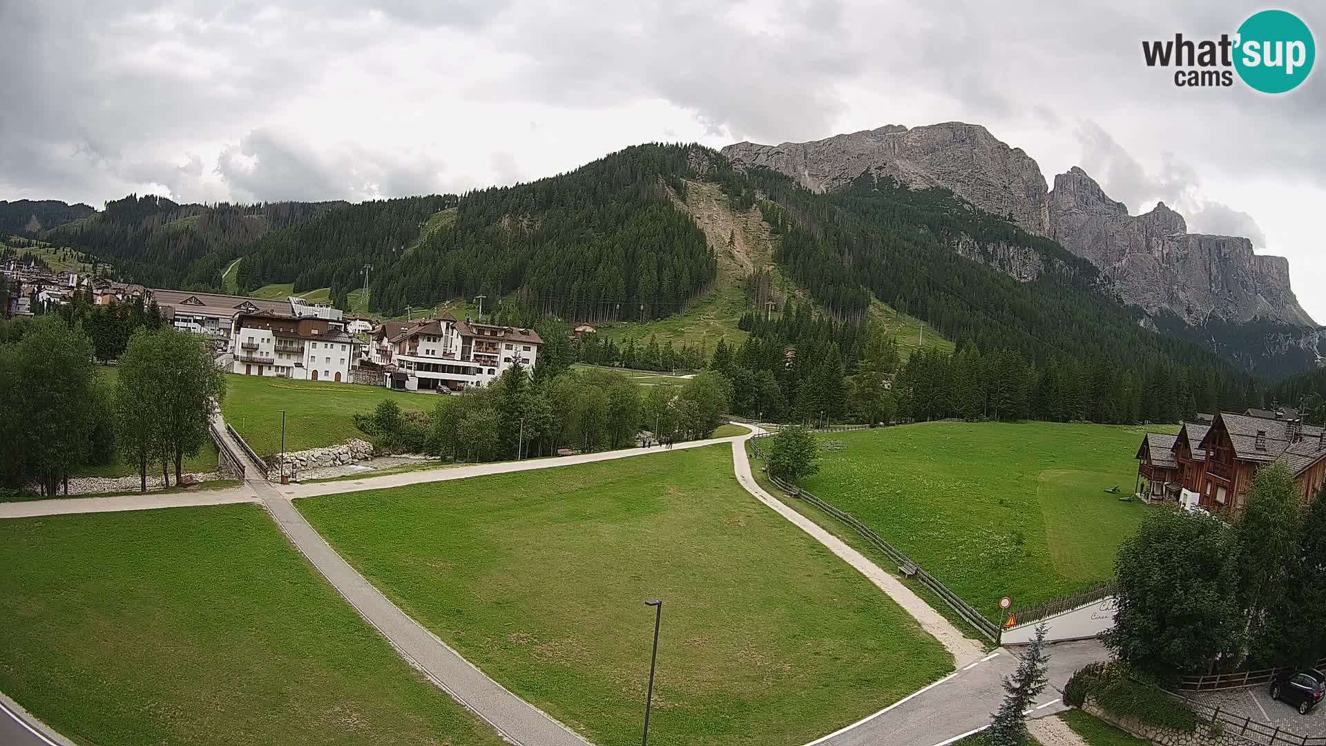 Camera en vivo Corvara | Vistas espectaculares del Grupo Sella
