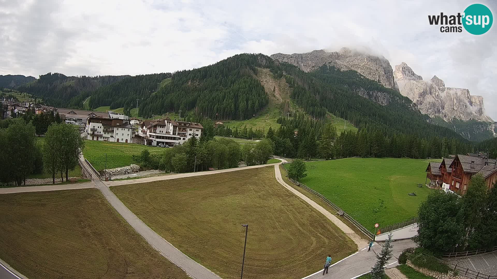 Camera en vivo Corvara | Vistas espectaculares del Grupo Sella