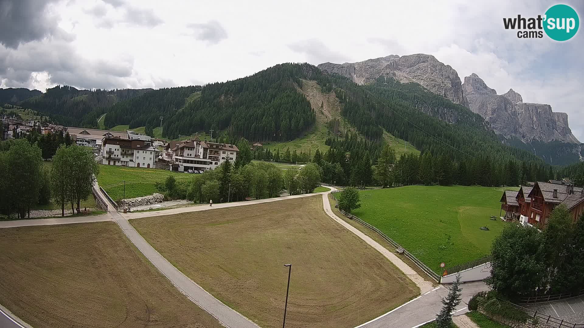 Corvara webcam | Spektakuläre Ausblicke auf die Sellagruppe