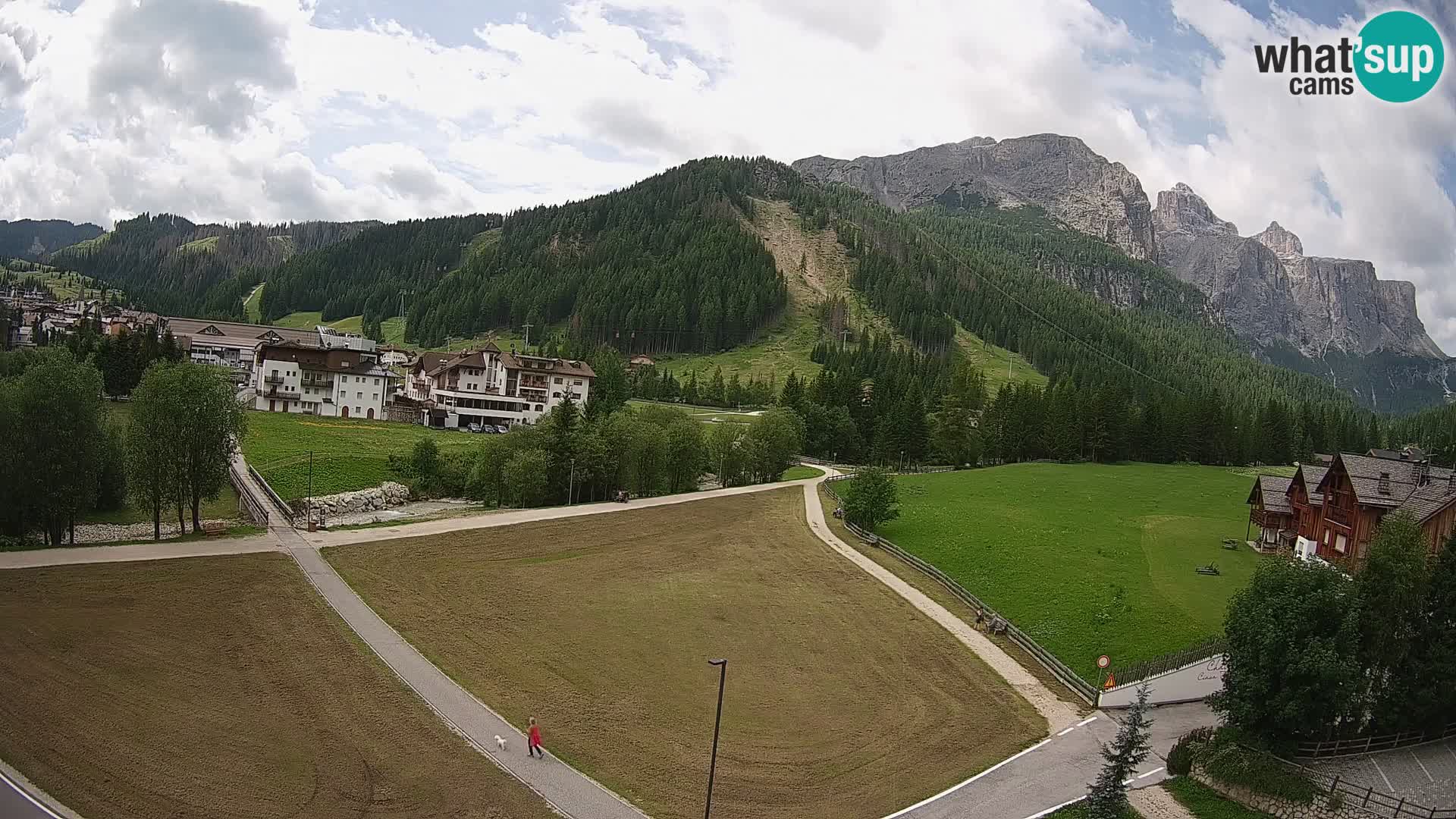 Camera en vivo Corvara | Vistas espectaculares del Grupo Sella