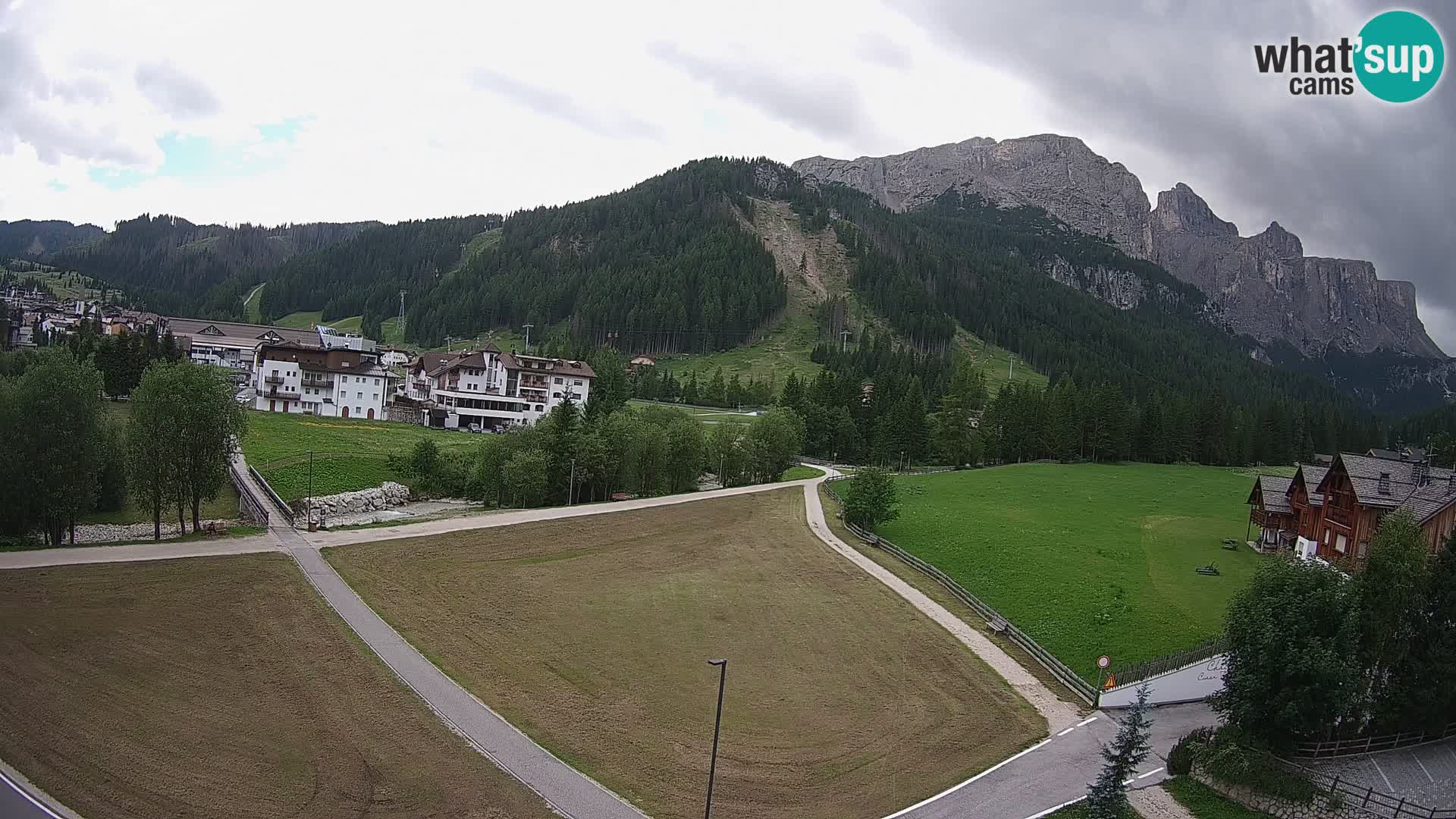 Webcam Corvara in Badia: Spectacular Views of the Sella Group