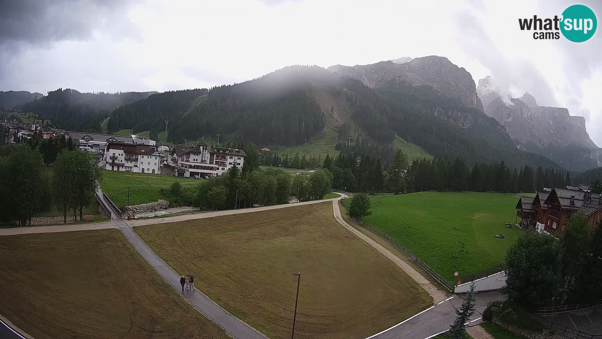 Camera en vivo Corvara | Vistas espectaculares del Grupo Sella