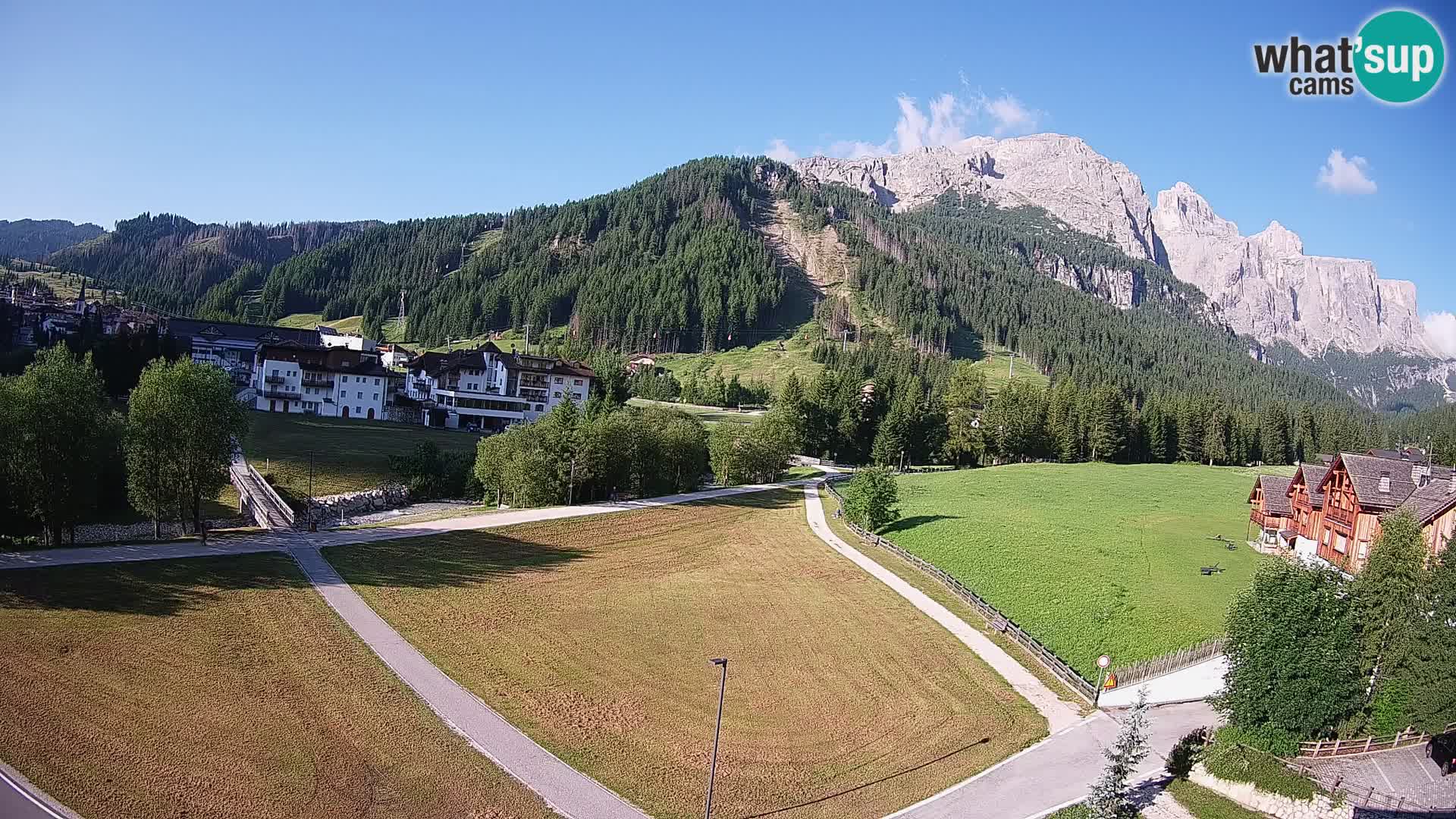 Camera en vivo Corvara | Vistas espectaculares del Grupo Sella