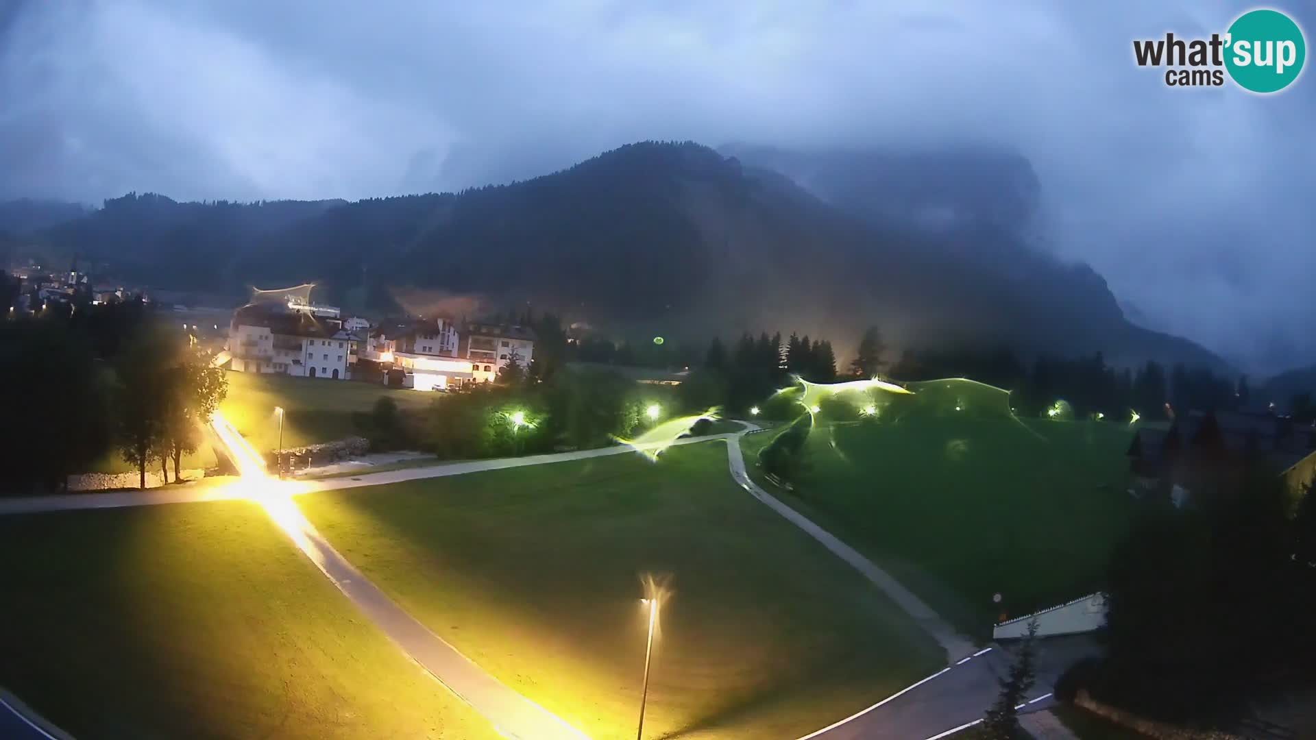 Camera en vivo Corvara | Vistas espectaculares del Grupo Sella