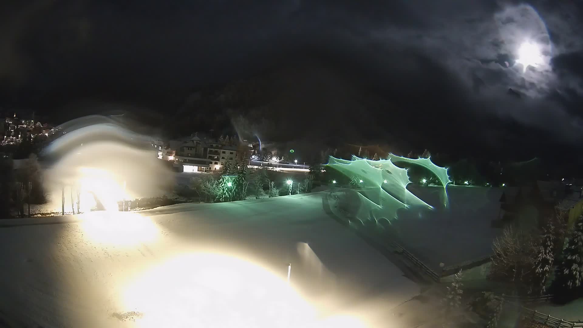 Webcam Corvara | Vista spettacolare Gruppo del Sella