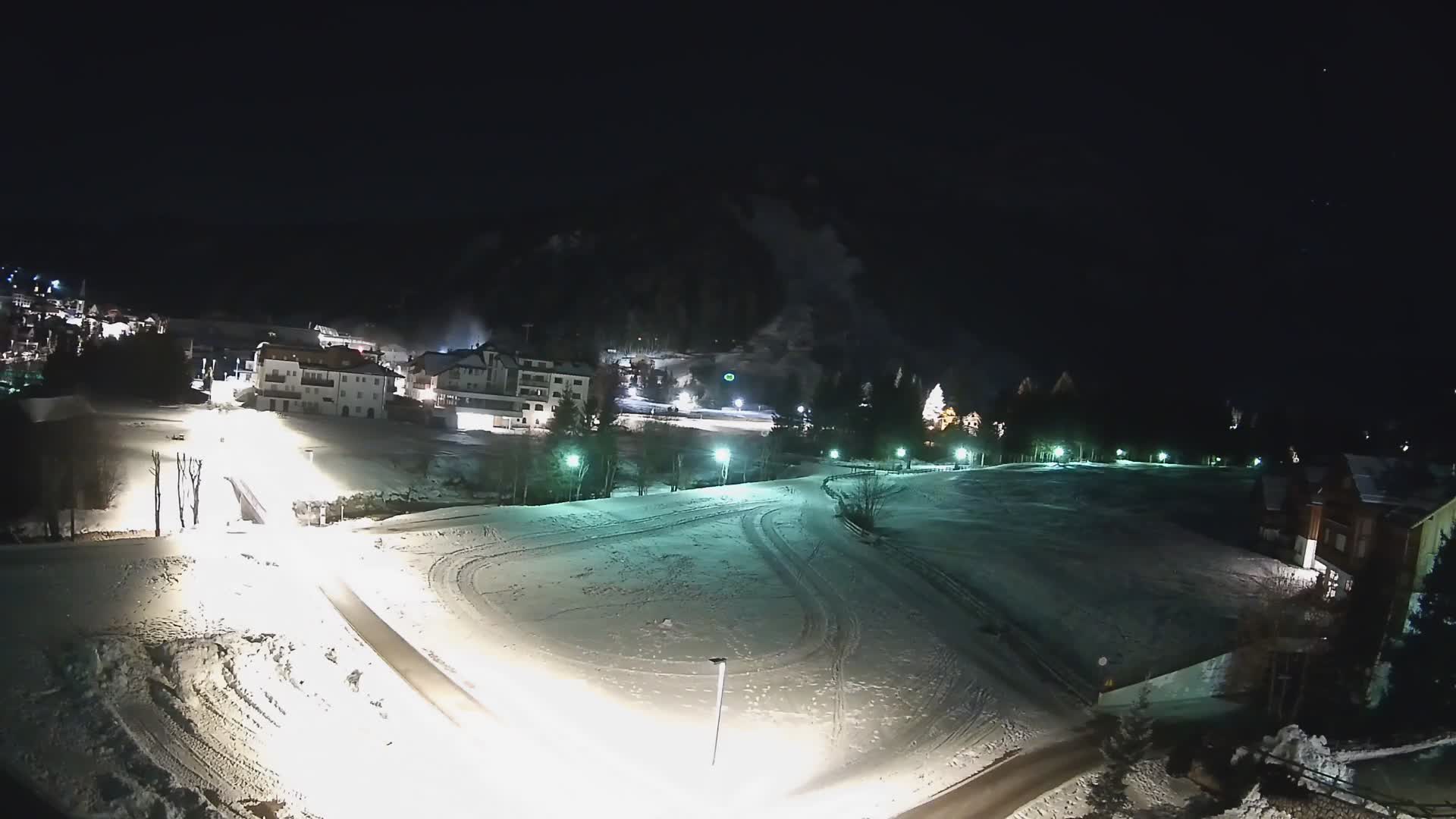 Webcam Corvara | Vista spettacolare Gruppo del Sella
