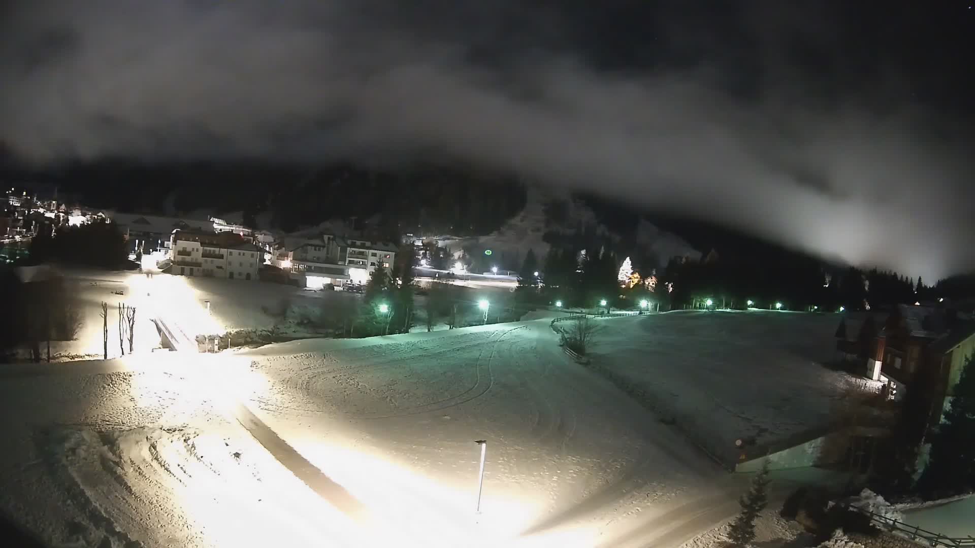 Webcam Corvara | Vista spettacolare Gruppo del Sella