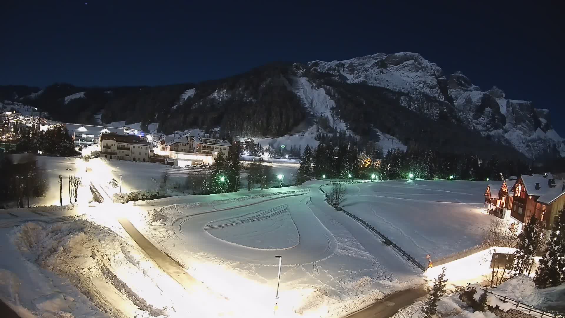 Webcam Corvara | Vista spettacolare Gruppo del Sella