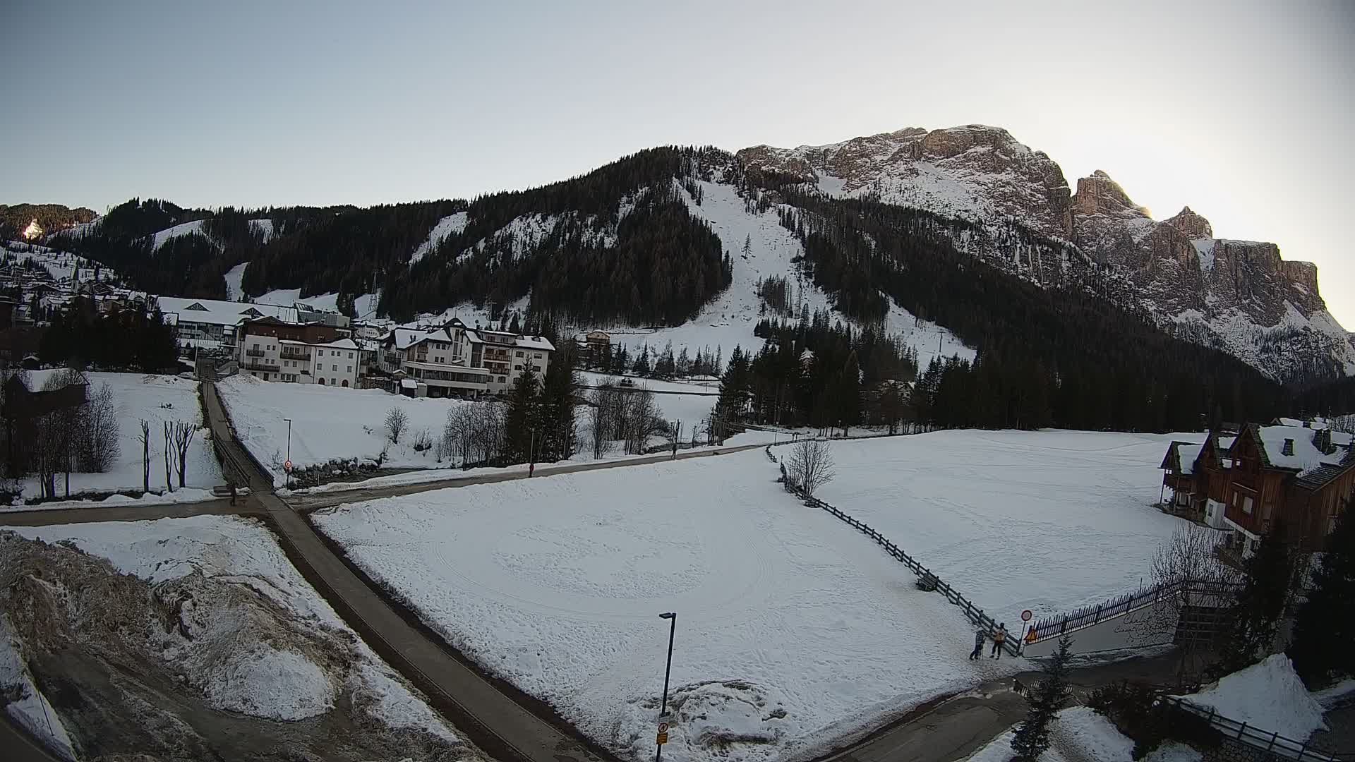 Camera en vivo Corvara | Vistas espectaculares del Grupo Sella