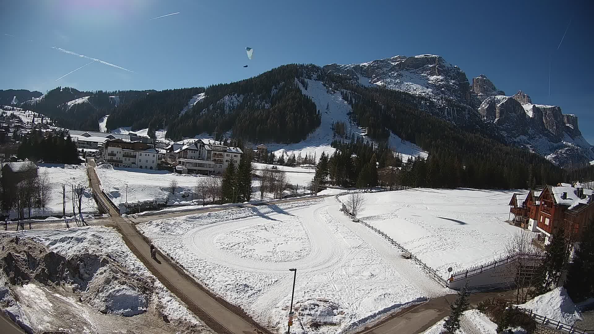 Corvara webcam | Spektakuläre Ausblicke auf die Sellagruppe