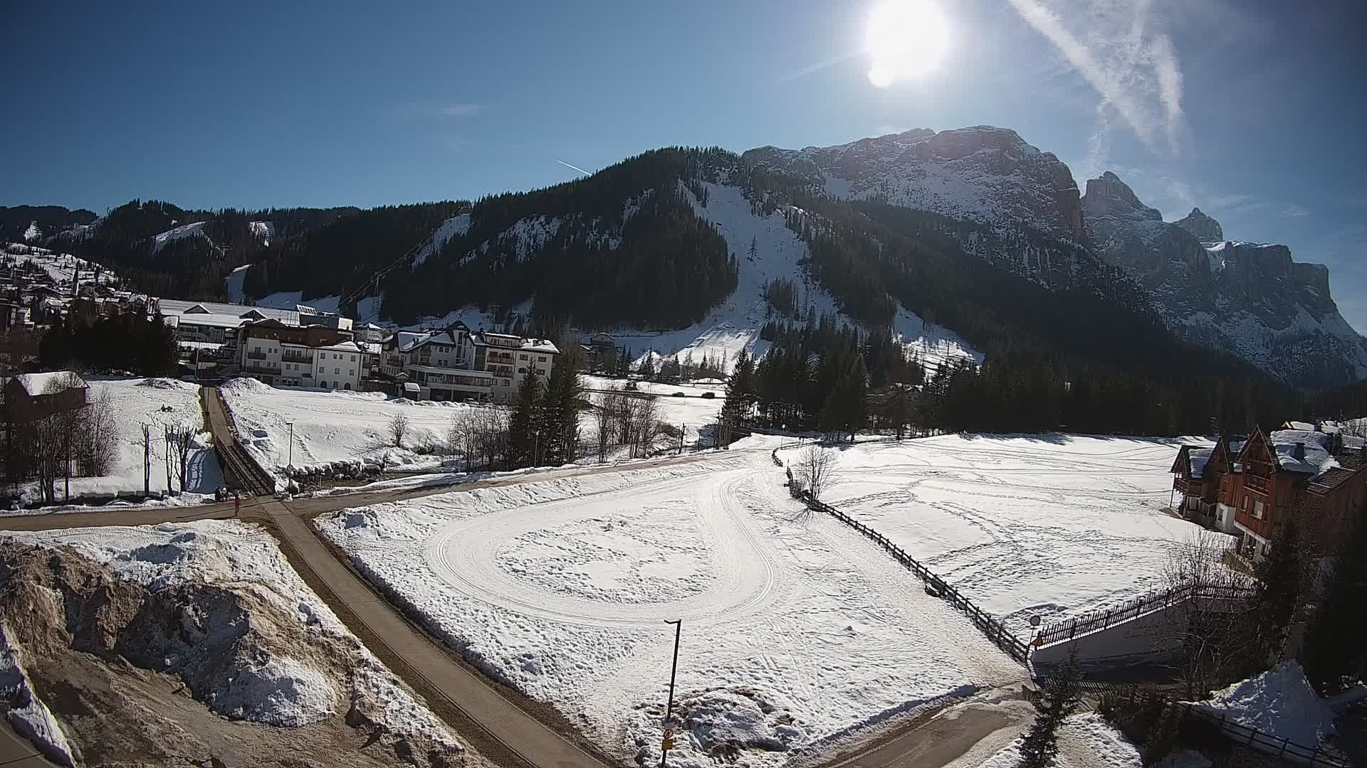 Camera en vivo Corvara | Vistas espectaculares del Grupo Sella