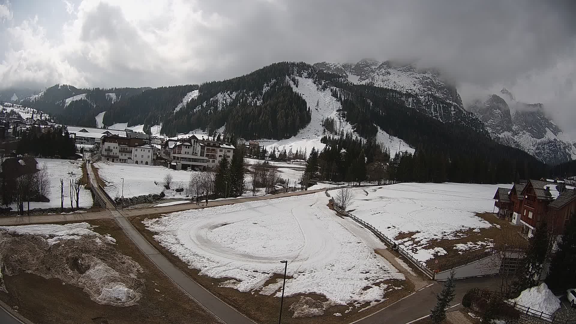 Webcam Corvara | Vista spettacolare Gruppo del Sella