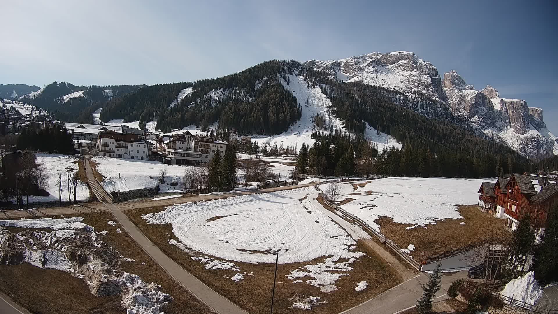 Camera en vivo Corvara | Vistas espectaculares del Grupo Sella