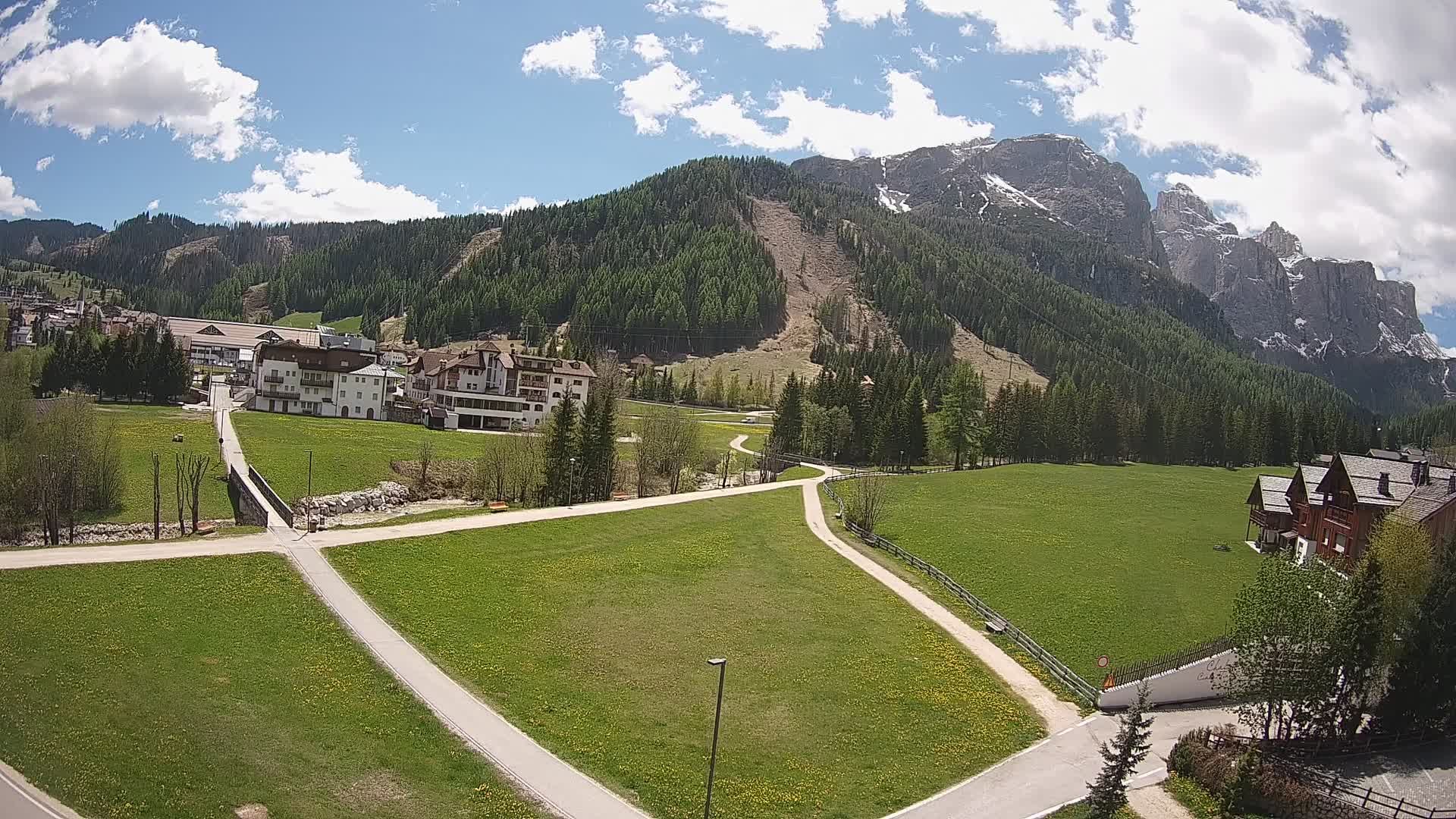 Camera en vivo Corvara | Vistas espectaculares del Grupo Sella