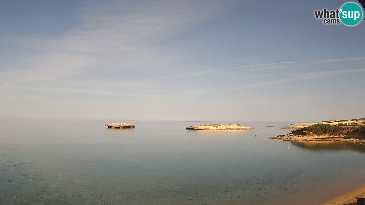Sarchittu Web kamera: Pogled uživo na prekrasne plaže u Sardiniji, Italija