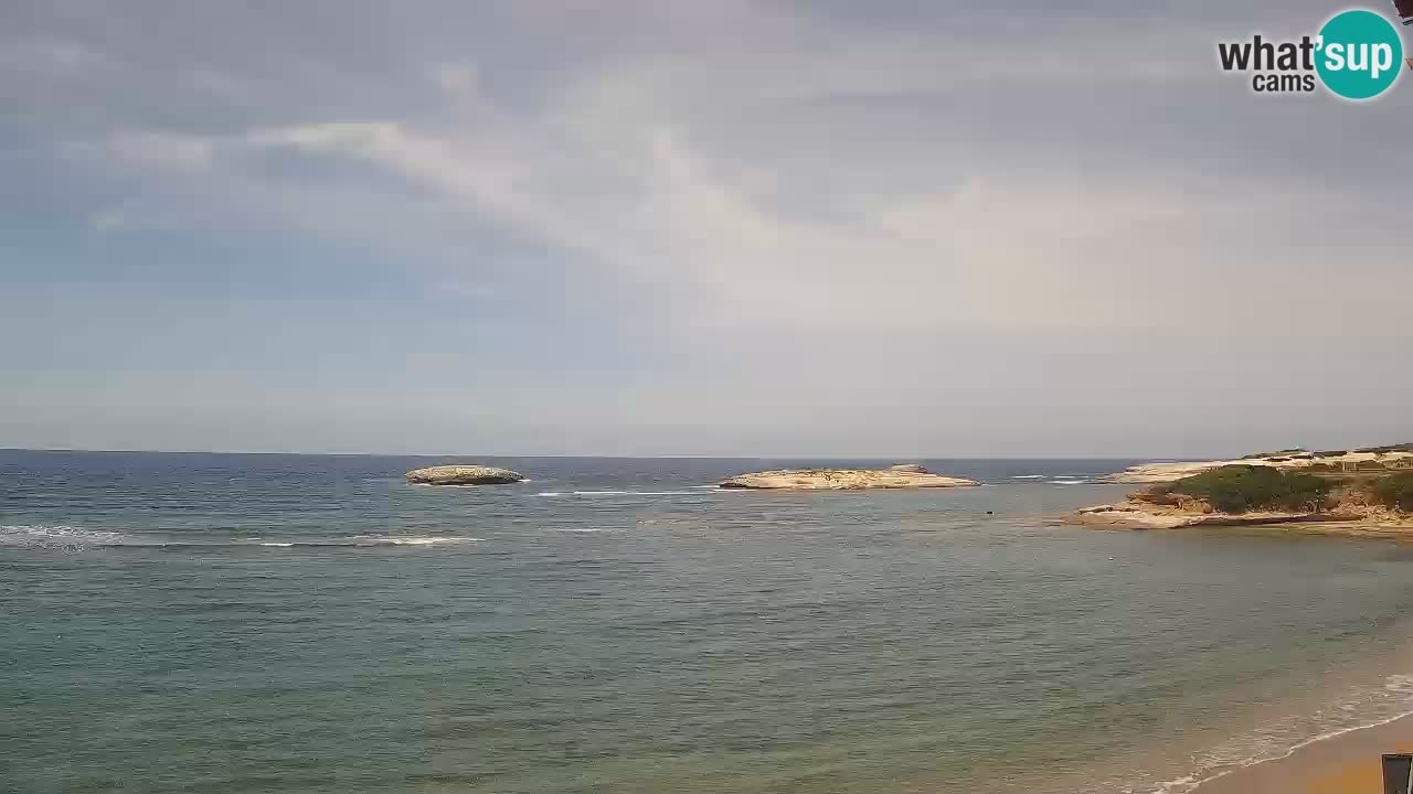 Camera en vivo Sarchittu: vistas en vivo de impresionantes playas en Cerdeña, Italia