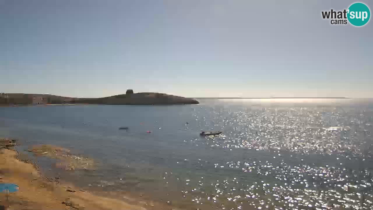 Sarchittu Web kamera: Pogled uživo na prekrasne plaže u Sardiniji, Italija