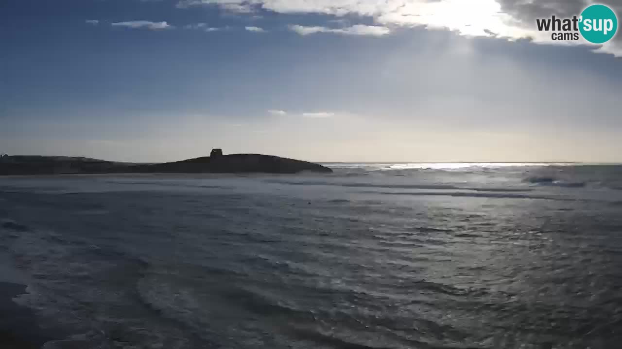 Sarchittu Web kamera: Pogled uživo na prekrasne plaže u Sardiniji, Italija