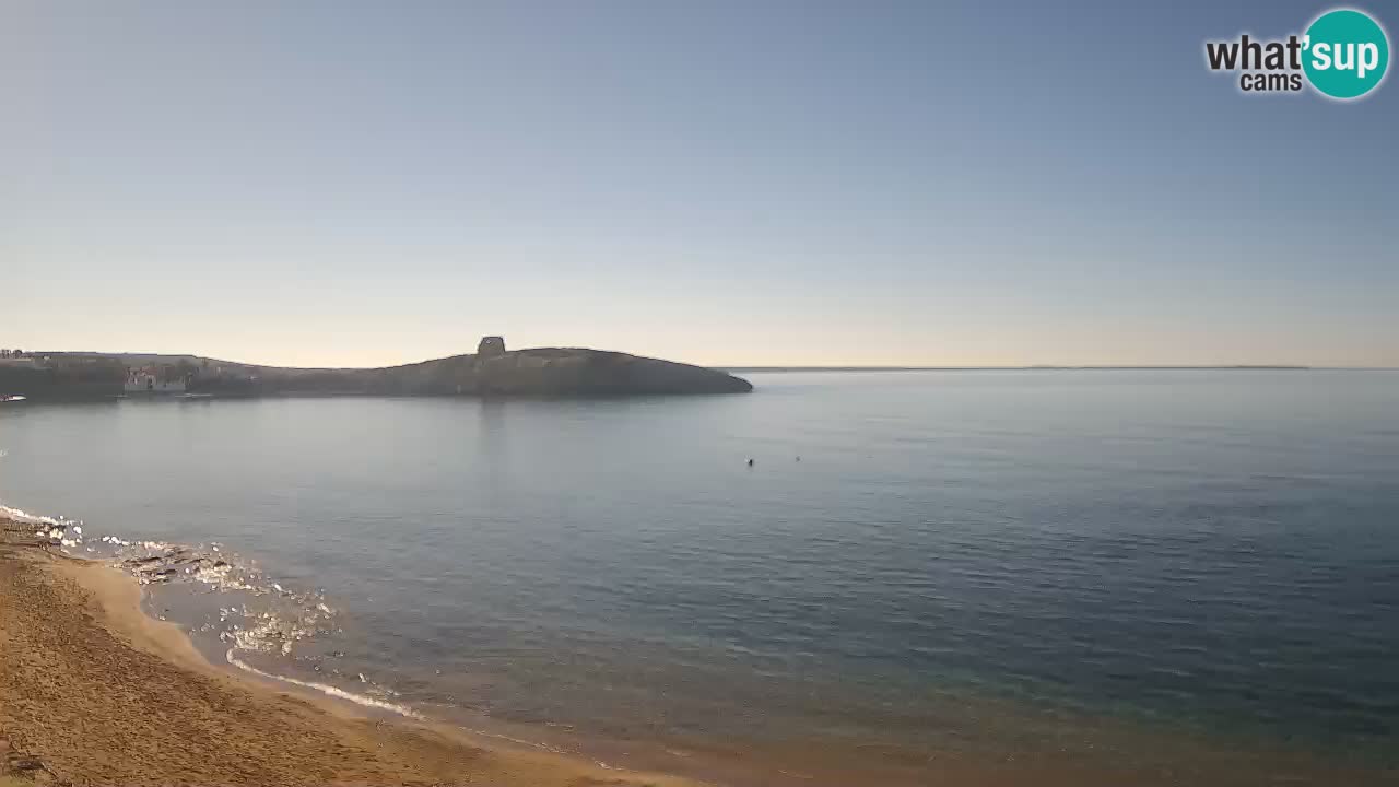 Sarchittu spletna kamera: Neposredni pogledi na osupljive plaže na Sardiniji, Italija