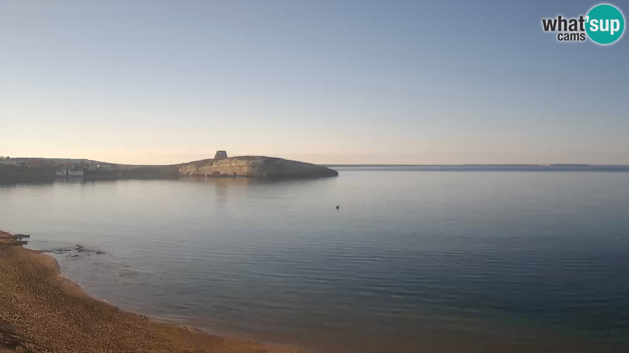 Sarchittu spletna kamera: Neposredni pogledi na osupljive plaže na Sardiniji, Italija