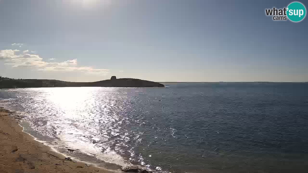 Sarchittu spletna kamera: Neposredni pogledi na osupljive plaže na Sardiniji, Italija