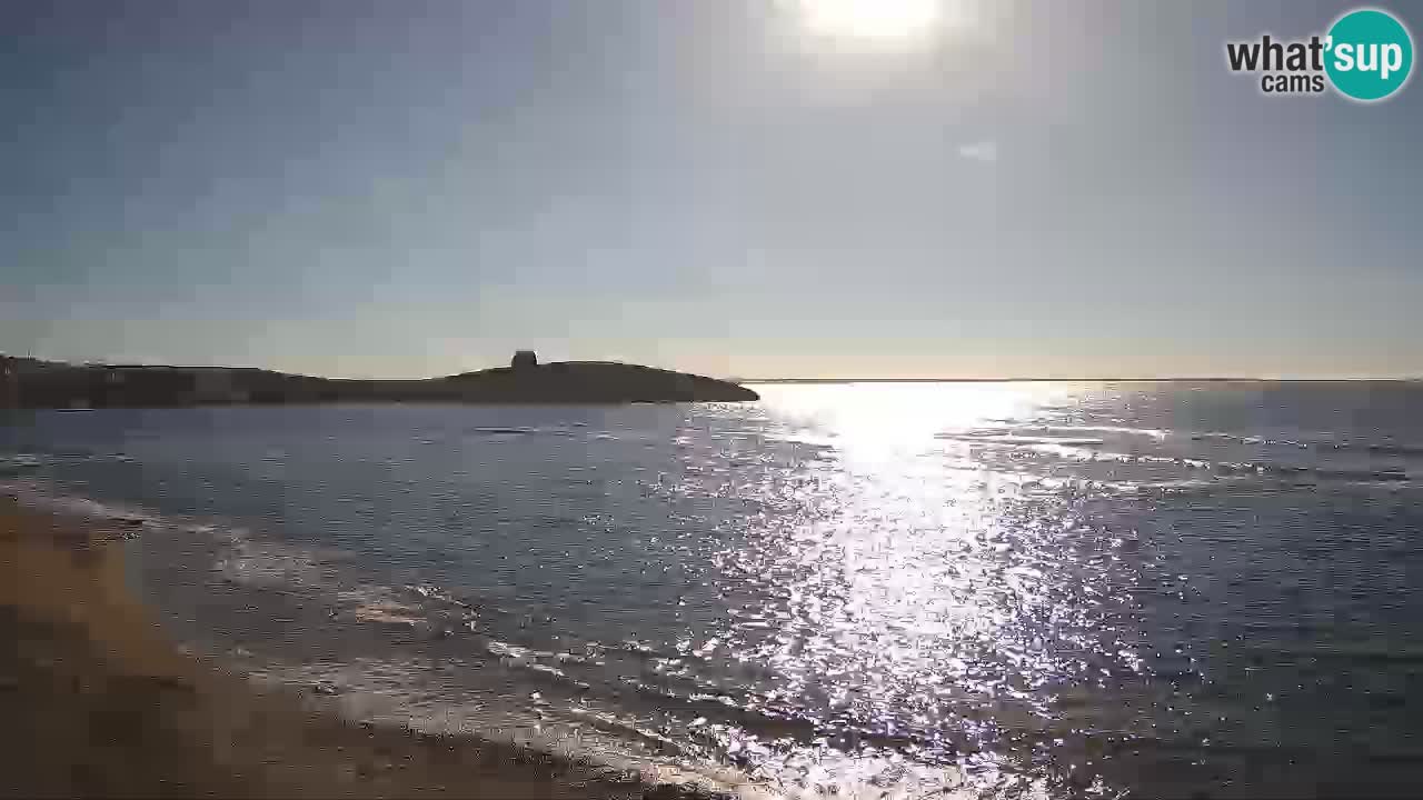 Sarchittu spletna kamera: Neposredni pogledi na osupljive plaže na Sardiniji, Italija