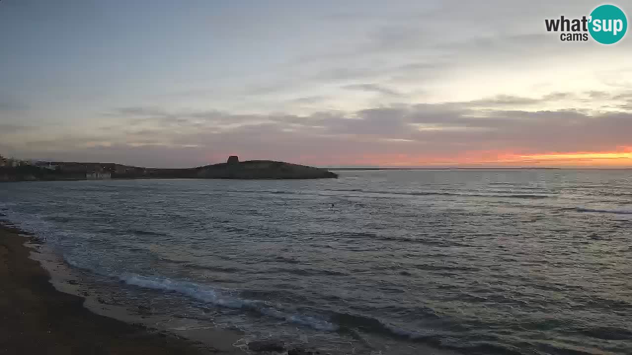 Sarchittu spletna kamera: Neposredni pogledi na osupljive plaže na Sardiniji, Italija