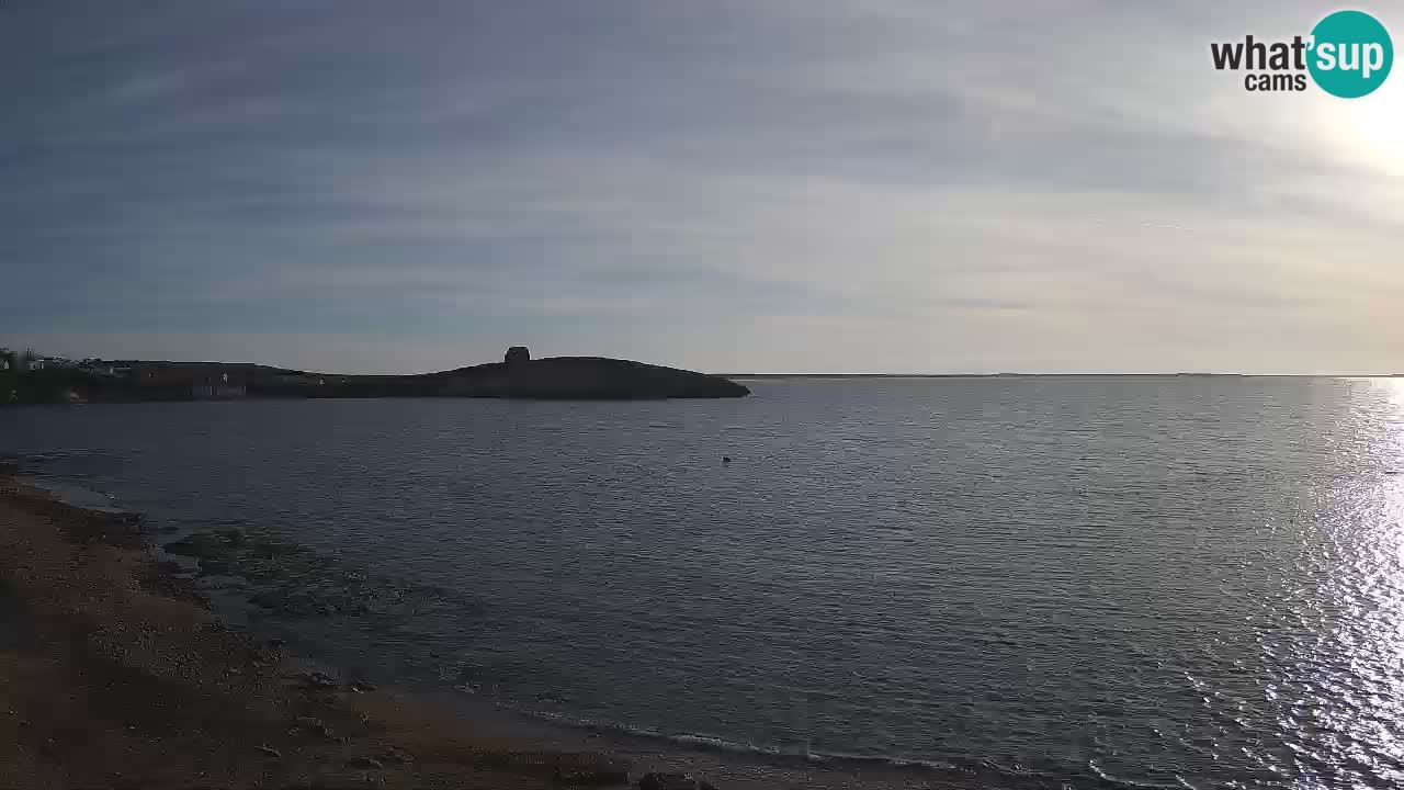 Sarchittu spletna kamera: Neposredni pogledi na osupljive plaže na Sardiniji, Italija