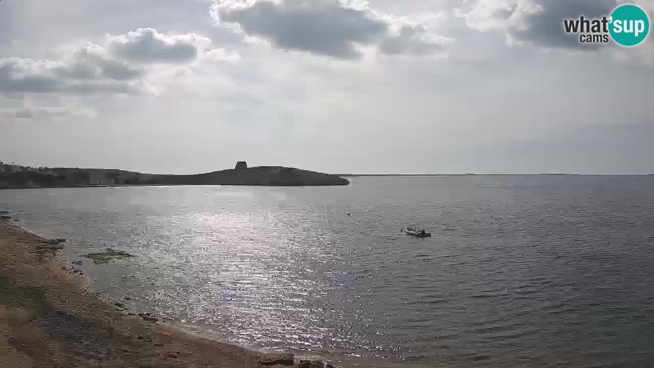 Sarchittu spletna kamera: Neposredni pogledi na osupljive plaže na Sardiniji, Italija