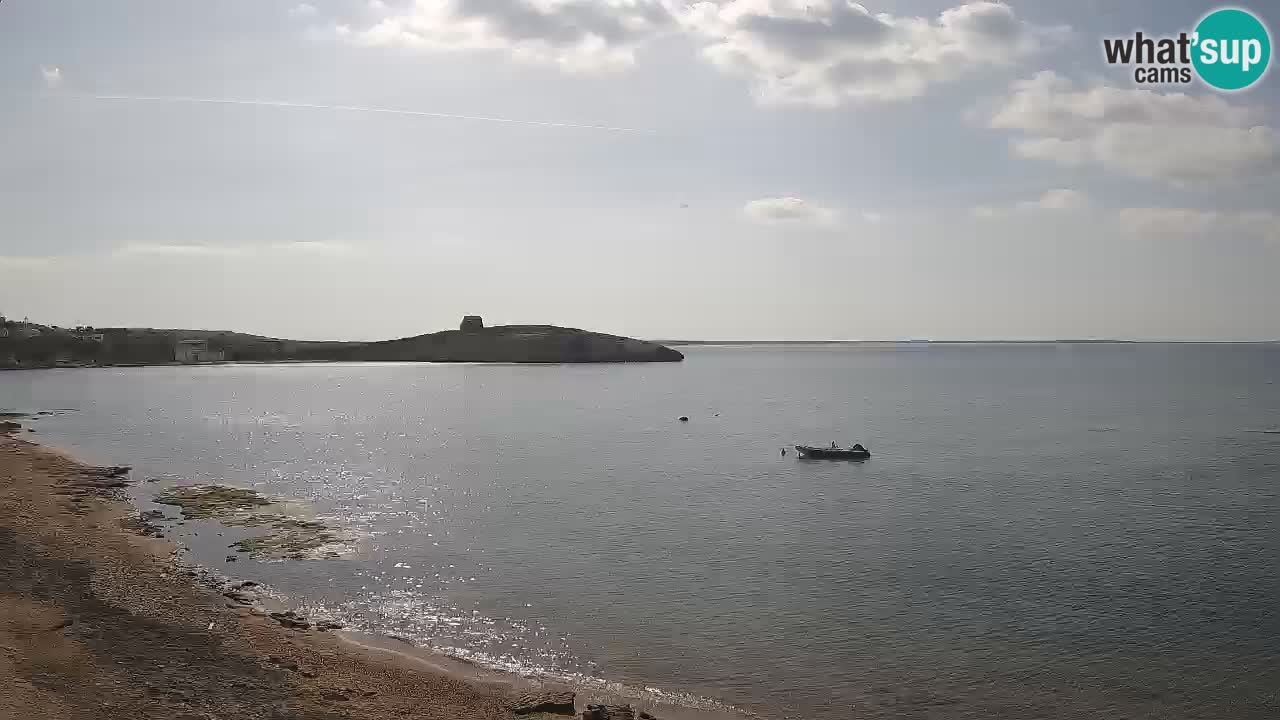 Sarchittu spletna kamera: Neposredni pogledi na osupljive plaže na Sardiniji, Italija