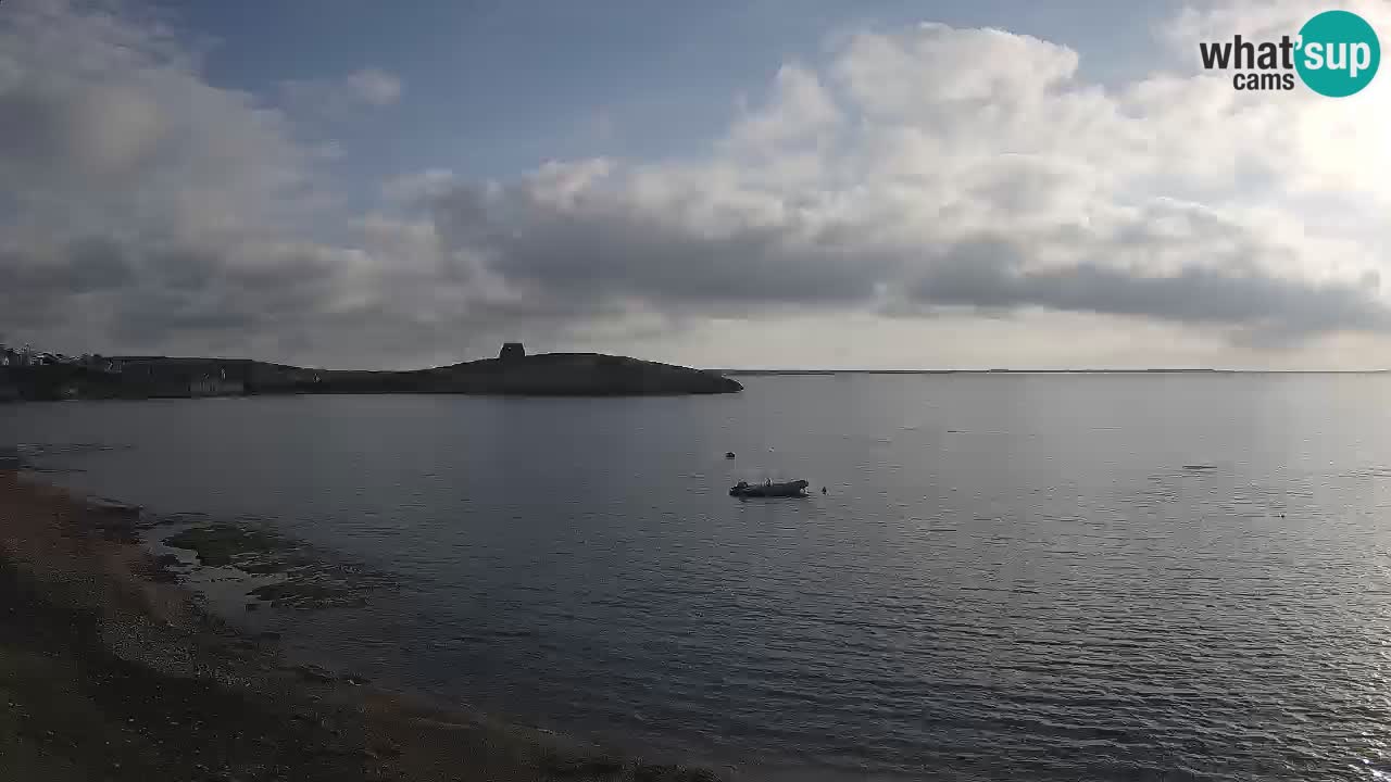 Sarchittu spletna kamera: Neposredni pogledi na osupljive plaže na Sardiniji, Italija