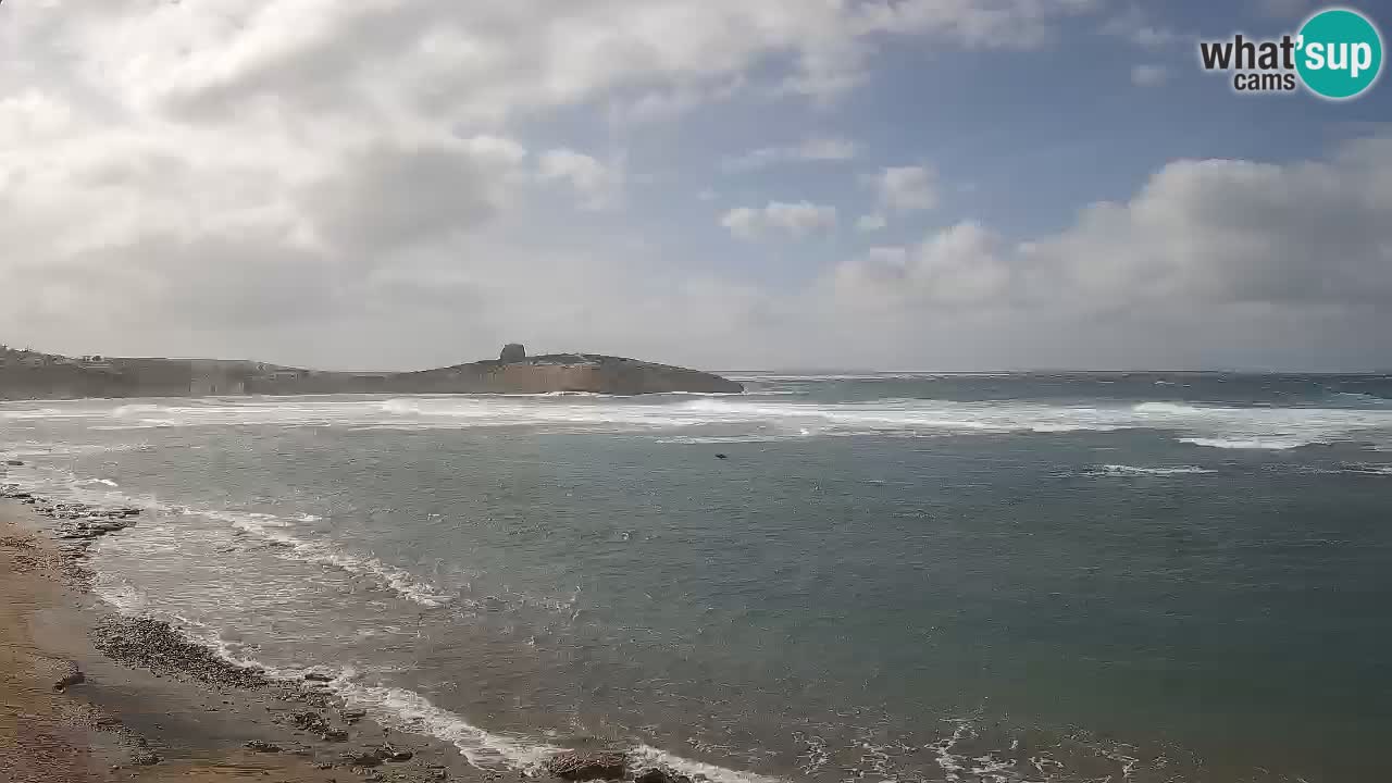 Sarchittu spletna kamera: Neposredni pogledi na osupljive plaže na Sardiniji, Italija