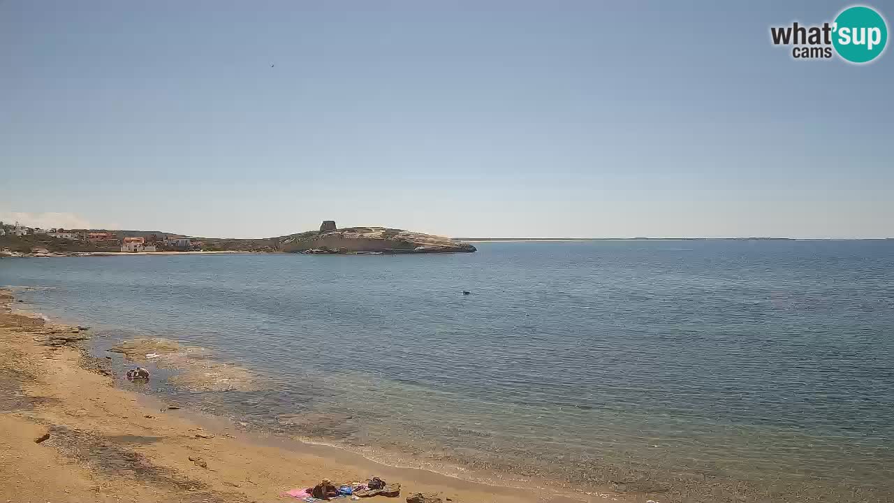 Sarchittu spletna kamera: Neposredni pogledi na osupljive plaže na Sardiniji, Italija