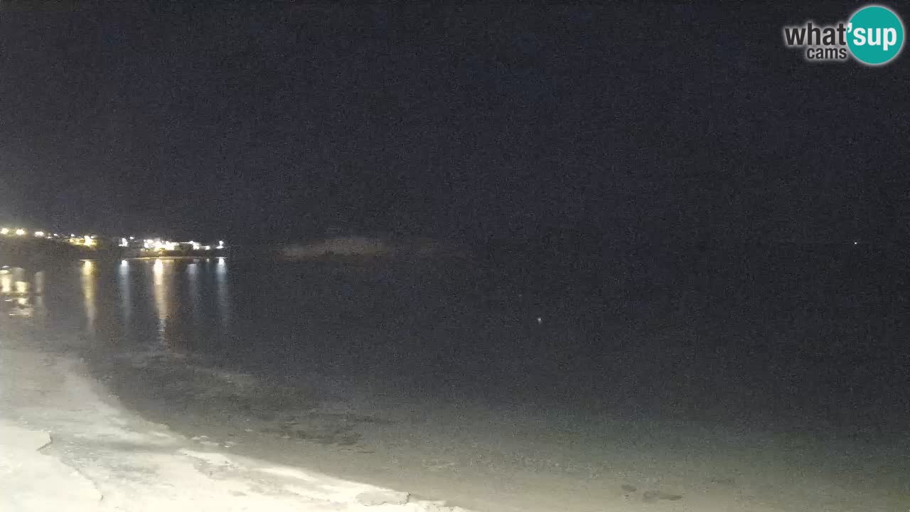Sarchittu spletna kamera: Neposredni pogledi na osupljive plaže na Sardiniji, Italija