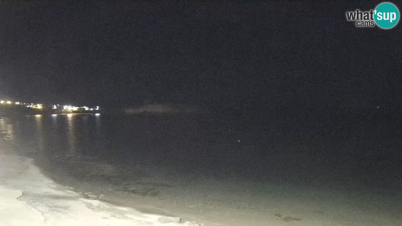Sarchittu spletna kamera: Neposredni pogledi na osupljive plaže na Sardiniji, Italija
