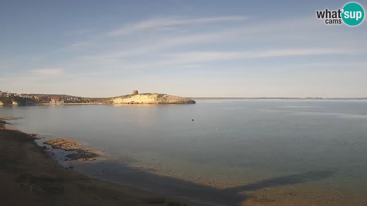 Sarchittu spletna kamera: Neposredni pogledi na osupljive plaže na Sardiniji, Italija