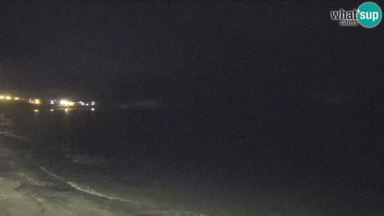 Sarchittu spletna kamera: Neposredni pogledi na osupljive plaže na Sardiniji, Italija