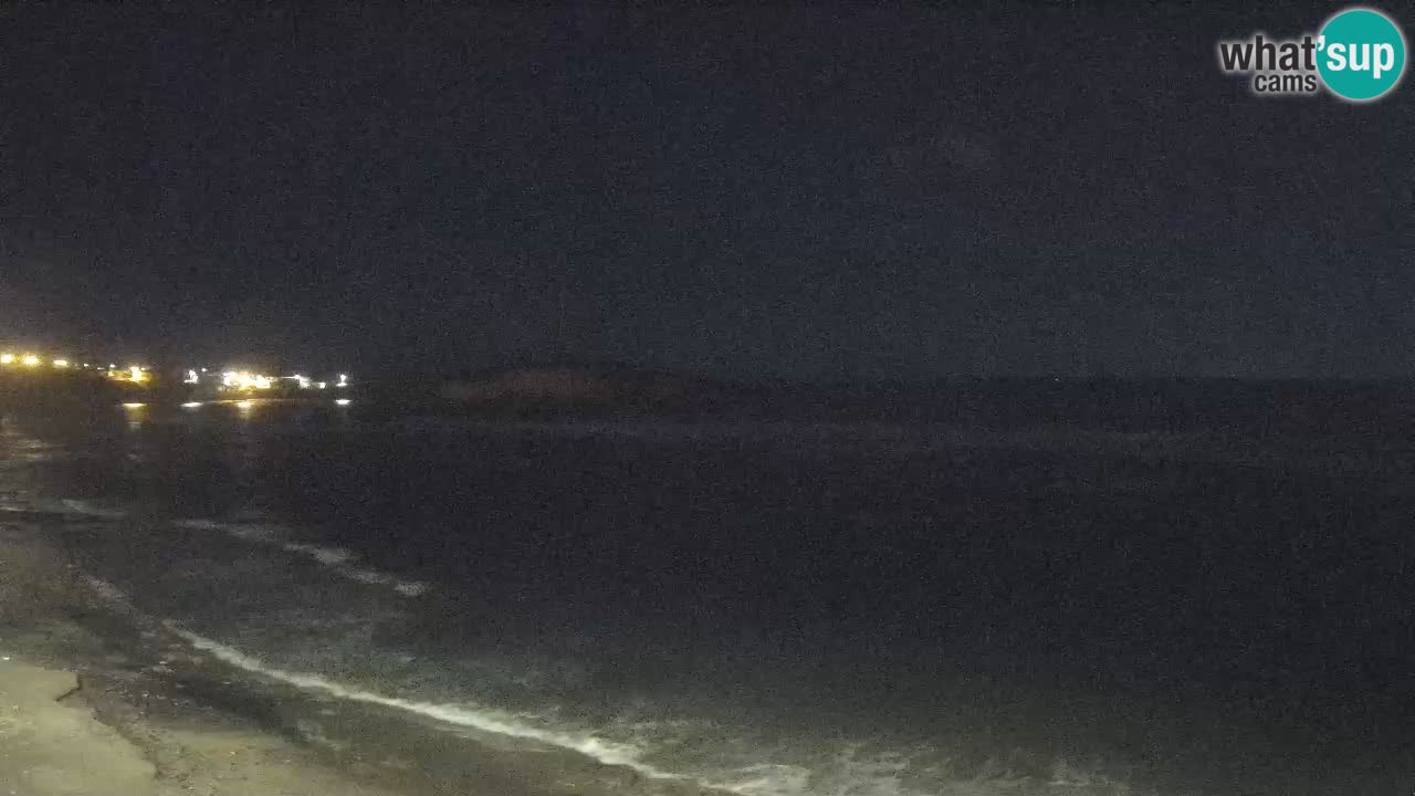 Sarchittu Web kamera: Pogled uživo na prekrasne plaže u Sardiniji, Italija