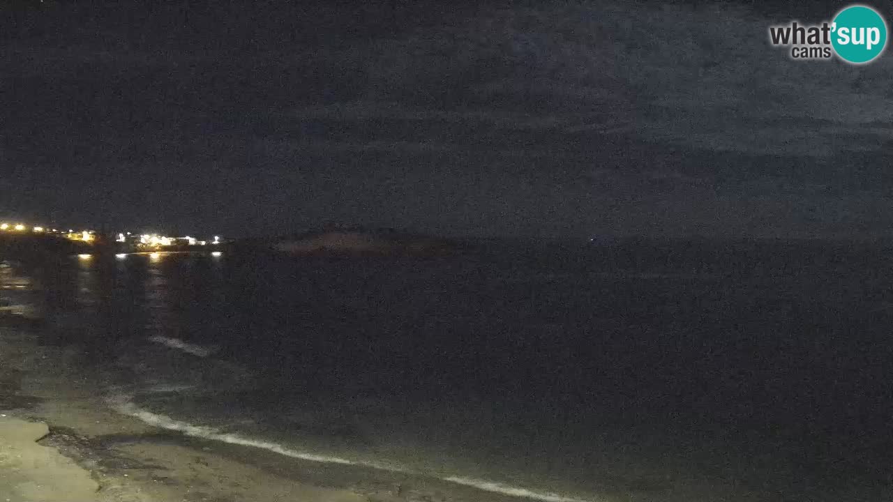Sarchittu spletna kamera: Neposredni pogledi na osupljive plaže na Sardiniji, Italija