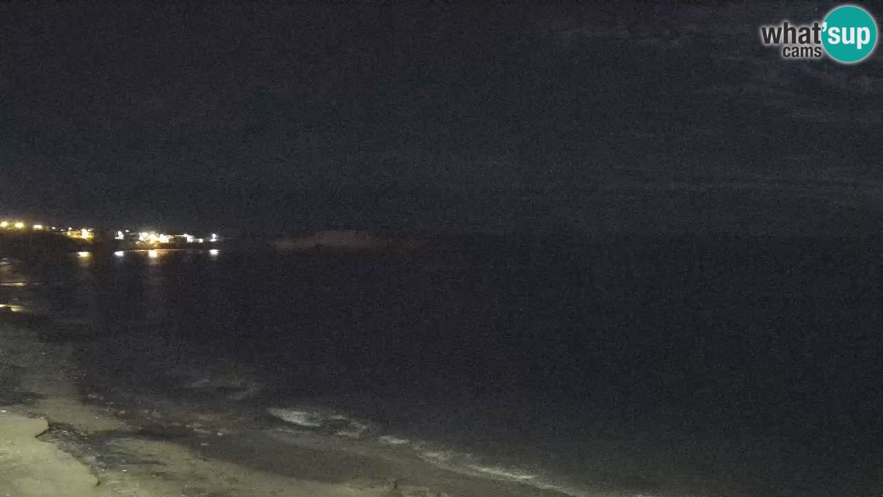 Sarchittu spletna kamera: Neposredni pogledi na osupljive plaže na Sardiniji, Italija