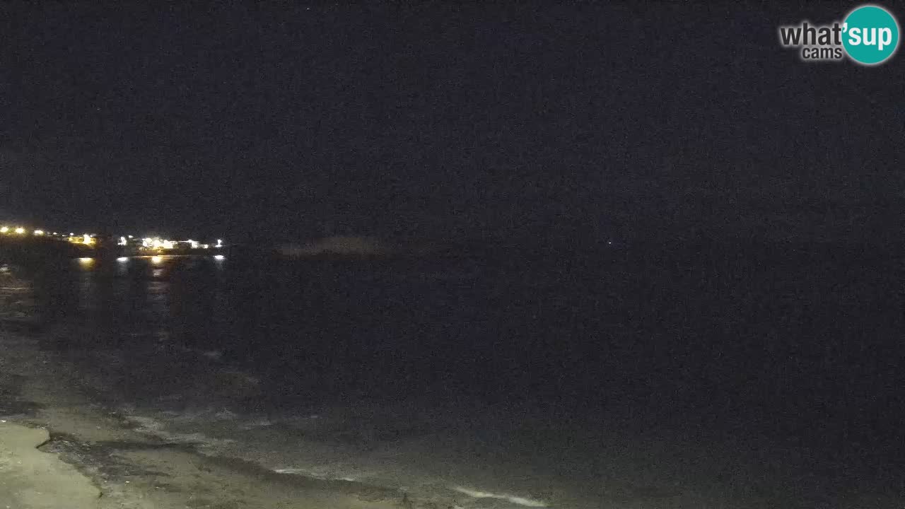 Sarchittu spletna kamera: Neposredni pogledi na osupljive plaže na Sardiniji, Italija