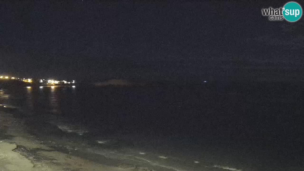 Sarchittu spletna kamera: Neposredni pogledi na osupljive plaže na Sardiniji, Italija